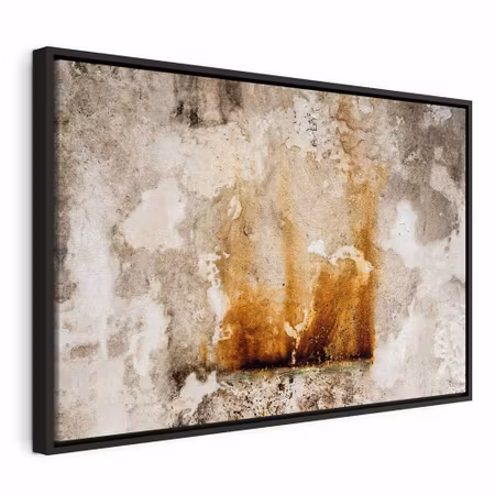 Canvastavla med ram - Flame of hope vertical