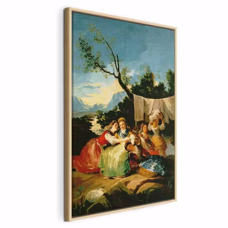 Canvastavla med ram - Francisco goya the