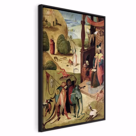 Canvastavla med ram - Hieronymus bosch st james