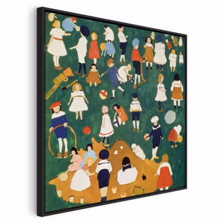 Canvastavla med ram - Kazimir malevich children