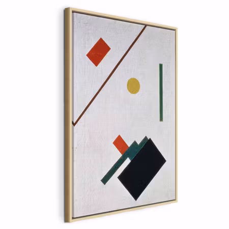 Canvastavla med ram - Kazimir malevich suprematist