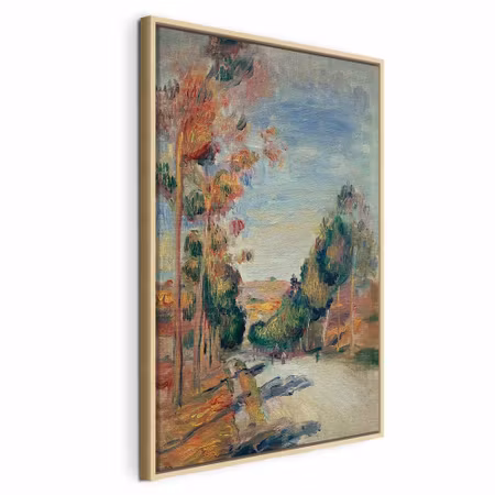 Canvastavla med ram - Pierre auguste renoir