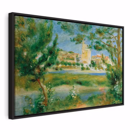 Canvastavla med ram - Pierre auguste renoir