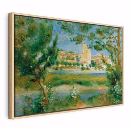 Canvastavla med ram - Pierre auguste renoir