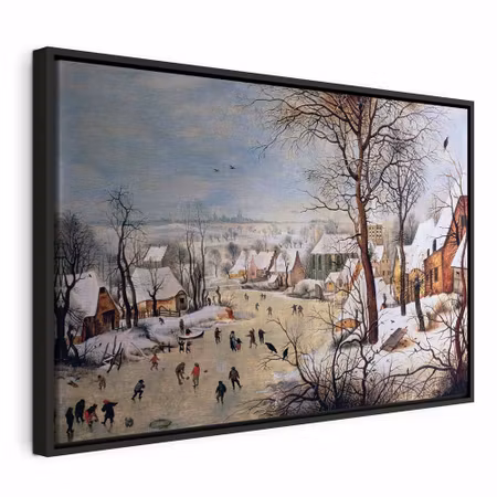 Canvastavla med ram - Pieter bruegel the elder