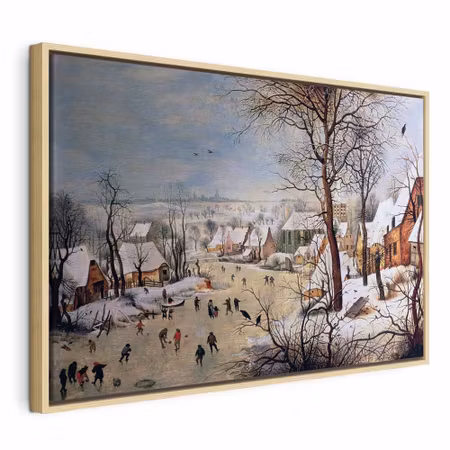 Canvastavla med ram - Pieter bruegel the elder