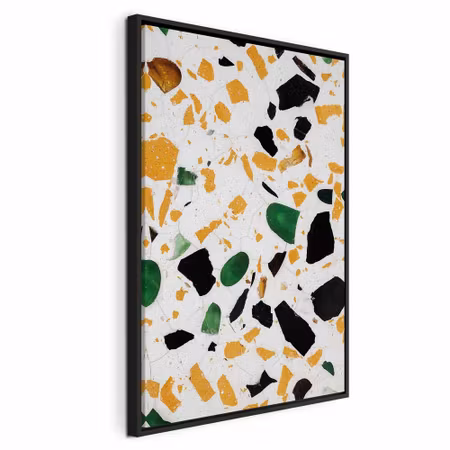 Canvastavla med ram - Terrazzo vertical
