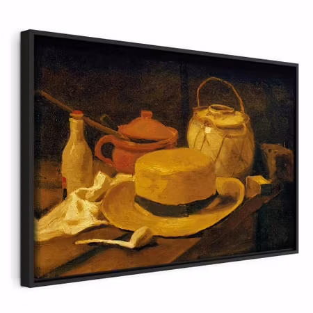 Canvastavla med ram - Vincent van gogh still life