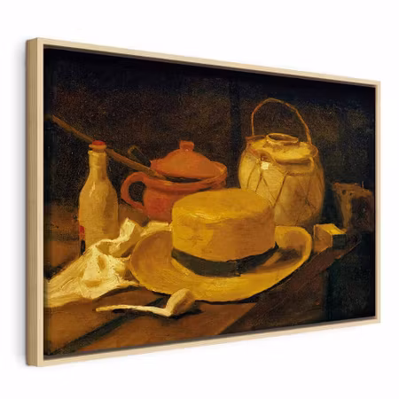 Canvastavla med ram - Vincent van gogh still life
