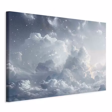 Canvastavla - Astral calm stars scattered over