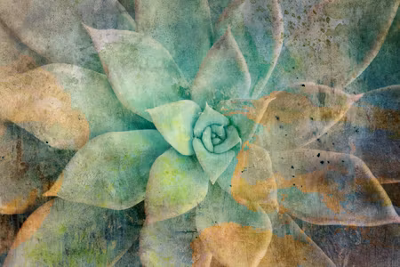 Canvastavla - Blooming tones part wide