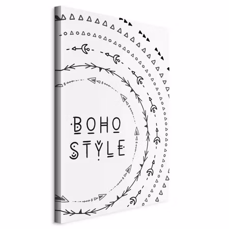 Canvastavla - Boho style part vertical