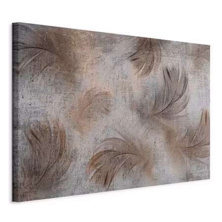 Canvastavla - Breeze of beige part wide