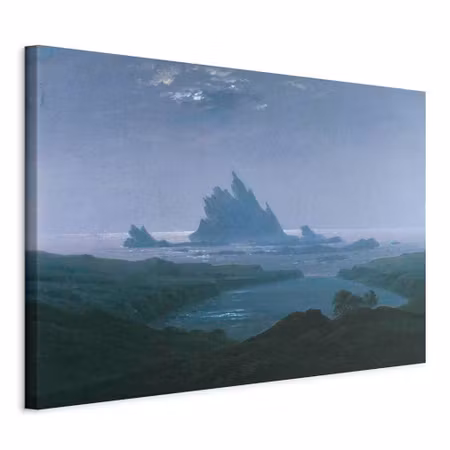 Canvastavla - Caspar david friedrich cliff reef on