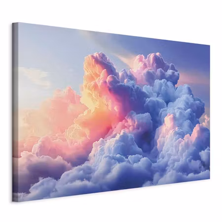 Canvastavla - Clouds like painted artistic brushes