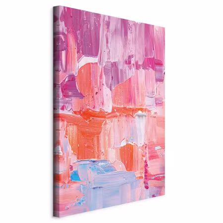 Canvastavla - Colorful contrasts energetic color