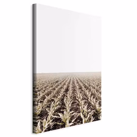 Canvastavla - Corn field part vertical