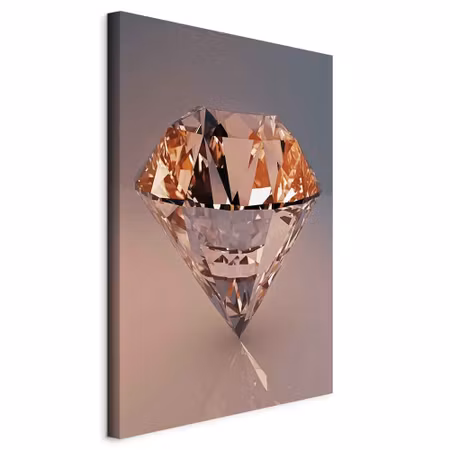Canvastavla - Costly diamond part vertical