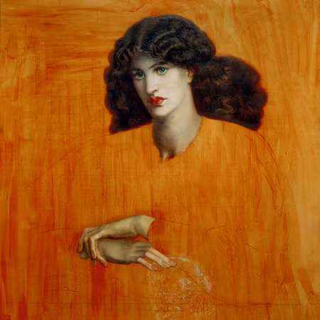 Canvastavla - Dante gabriel rossetti la donna