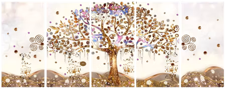 Canvastavla - Dazzling tree