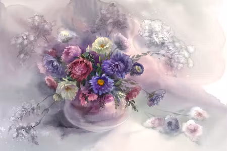 Canvastavla - Dreamer& s bouquet