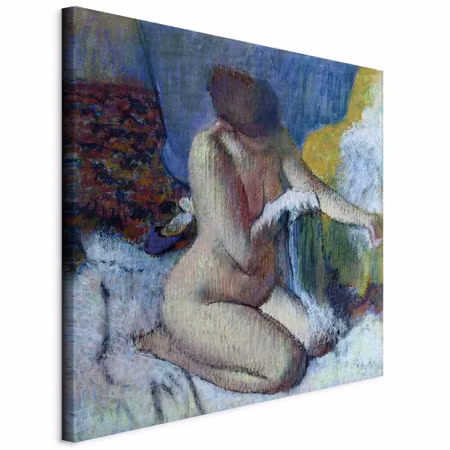 Canvastavla - Edgar degas after the bath
