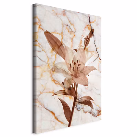 Canvastavla - Elegance of a flower part delicate