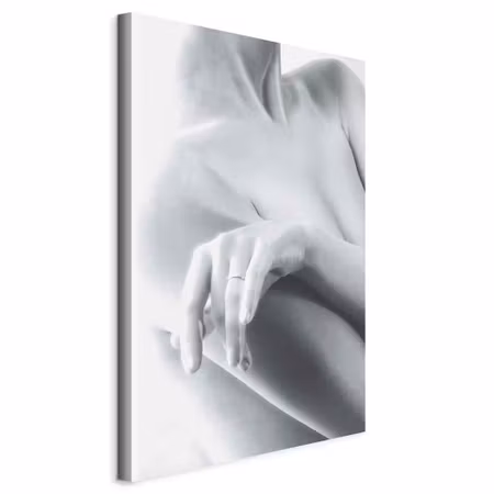 Canvastavla - Feminine delicacy part vertical