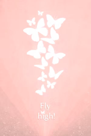 Canvastavla - Fly high part vertical