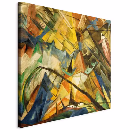 Canvastavla - Franz marc tirol