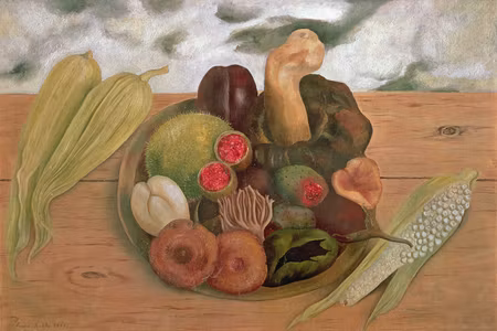 Canvastavla - Frida kahlo the fruits of the earth