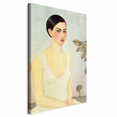 Canvastavla - Frida kahlo the white lady