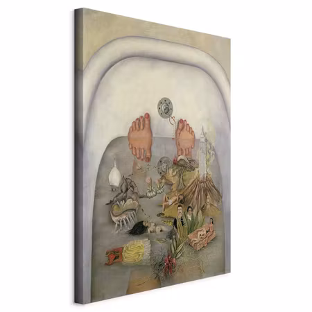 Canvastavla - Frida kahlo what the water gave me