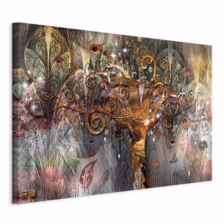 Canvastavla - Gold tree