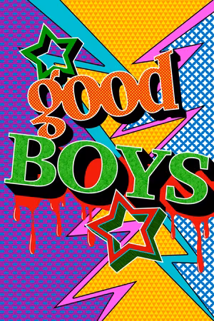 Canvastavla - Good boys part vertical