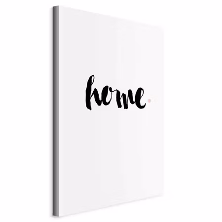 Canvastavla - Home and dot part vertical