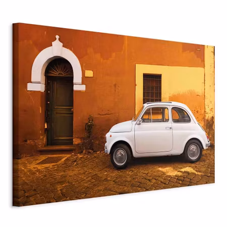 Canvastavla - Italian street part wide
