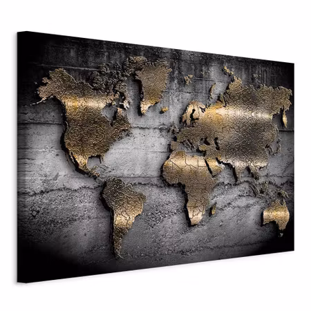 Canvastavla - Jewels of the world part wide