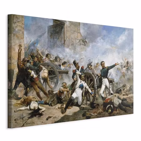Canvastavla - Joaqu n sorolla y bastida the death