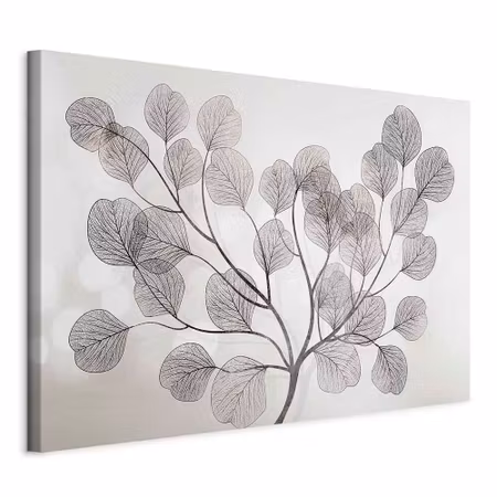 Canvastavla - Leaves in the wind part wide