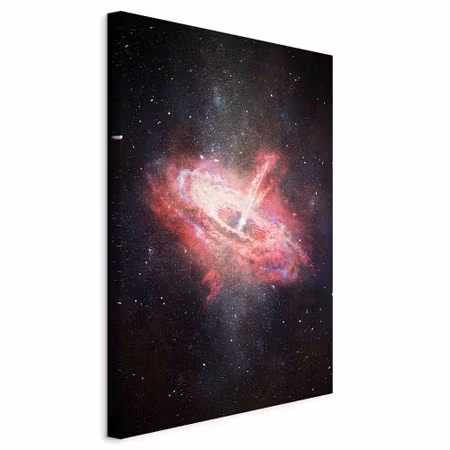 Canvastavla - Lonely galaxy part vertical