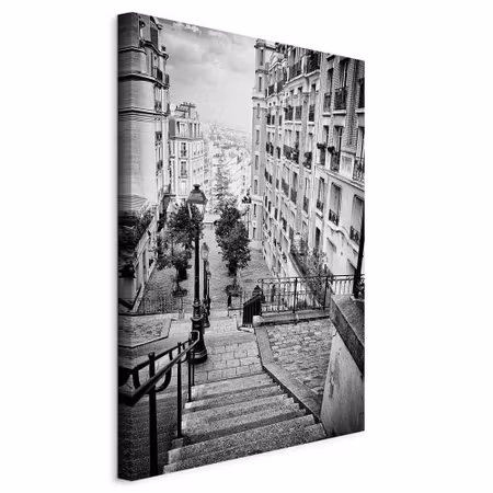 Canvastavla - Parisian suburb cz ciowy vertical