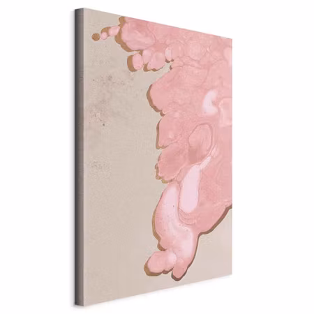 Canvastavla - Pastel tide part vertical