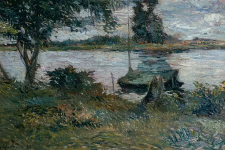 Canvastavla - Paul gauguin flu ufer