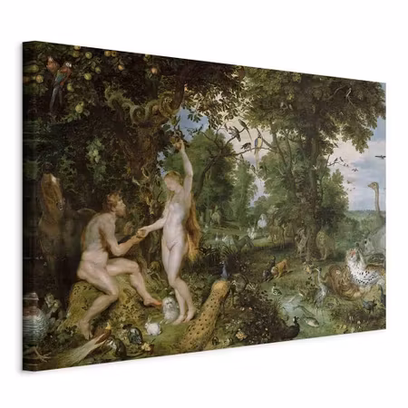 Canvastavla - Peter paul rubens the garden of eden