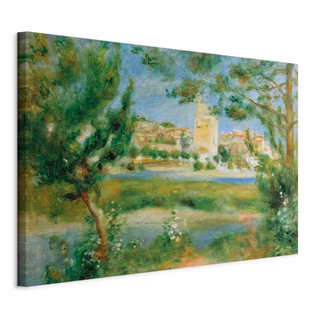 Canvastavla - Pierre auguste renoir villeneuveles