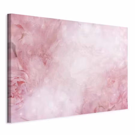 Canvastavla - Pink power part wide