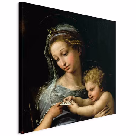 Canvastavla - Rafael santi the virgin of the rose