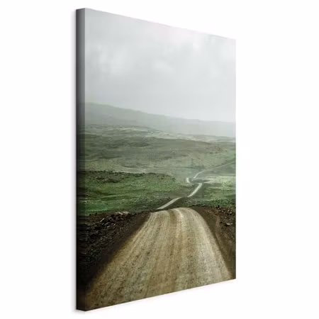 Canvastavla - Road across the plains part vertical