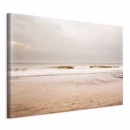 Canvastavla - Sea after storm part wide